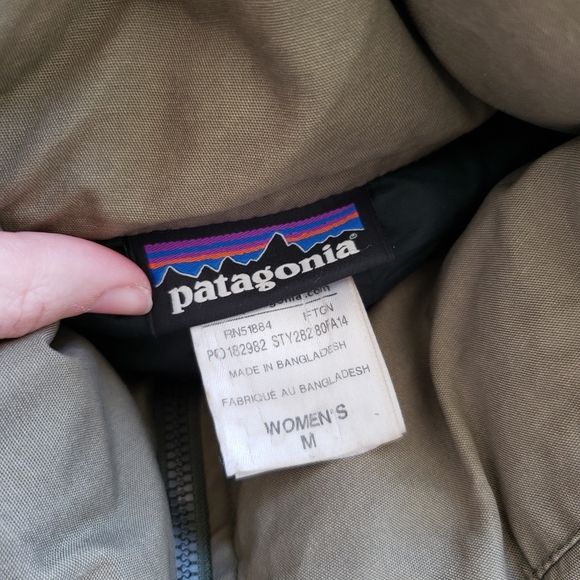 Patagonia| Toggle Down Puffer Jacket Short Coat Size Medium - Picture 10 of 13
